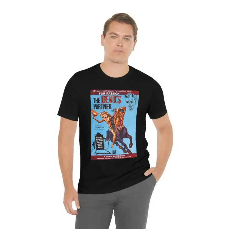 

The Devil's Partner T-Shirt Black Short Sleeve Movie Tee
