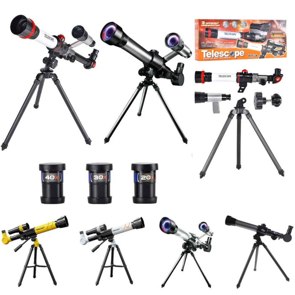 Professional Astronomical Telescope Powerful Monocular Portable HD Moon Space Planet Observation Gifts for Children