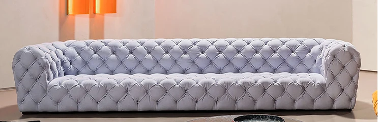 Modern luxury large unit living room sofa