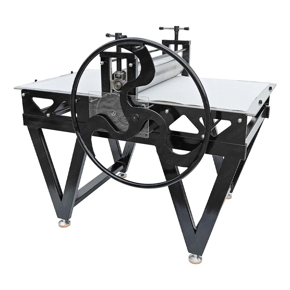 

Zhongyi Модель пола Фрикционная машина Размер печати 85x150 см Печатный пресс для металлической конструкции