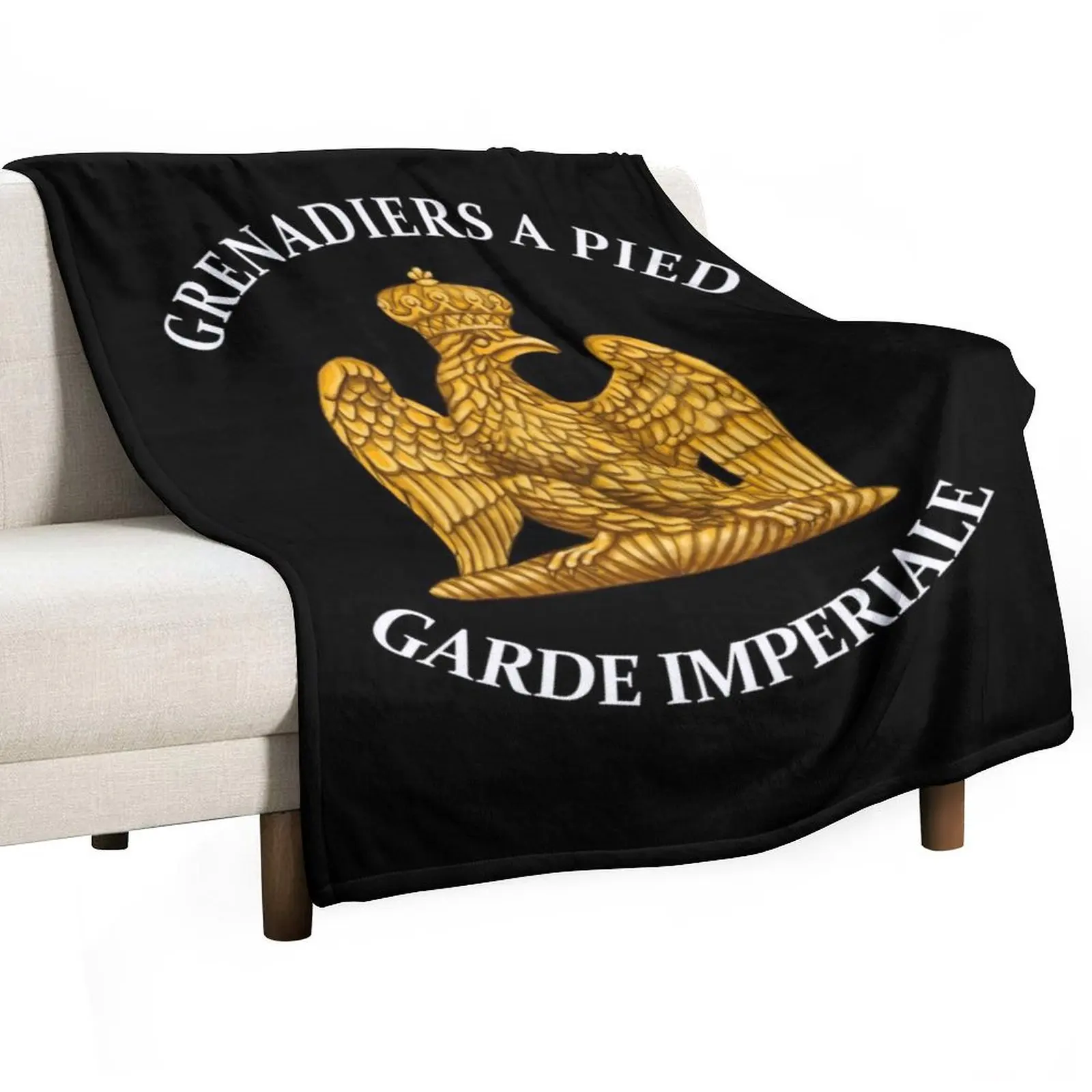 

Garde Imperiale eagle Throw Blanket heavy to sleep Thermals For Travel Stuffeds Vintage Blankets