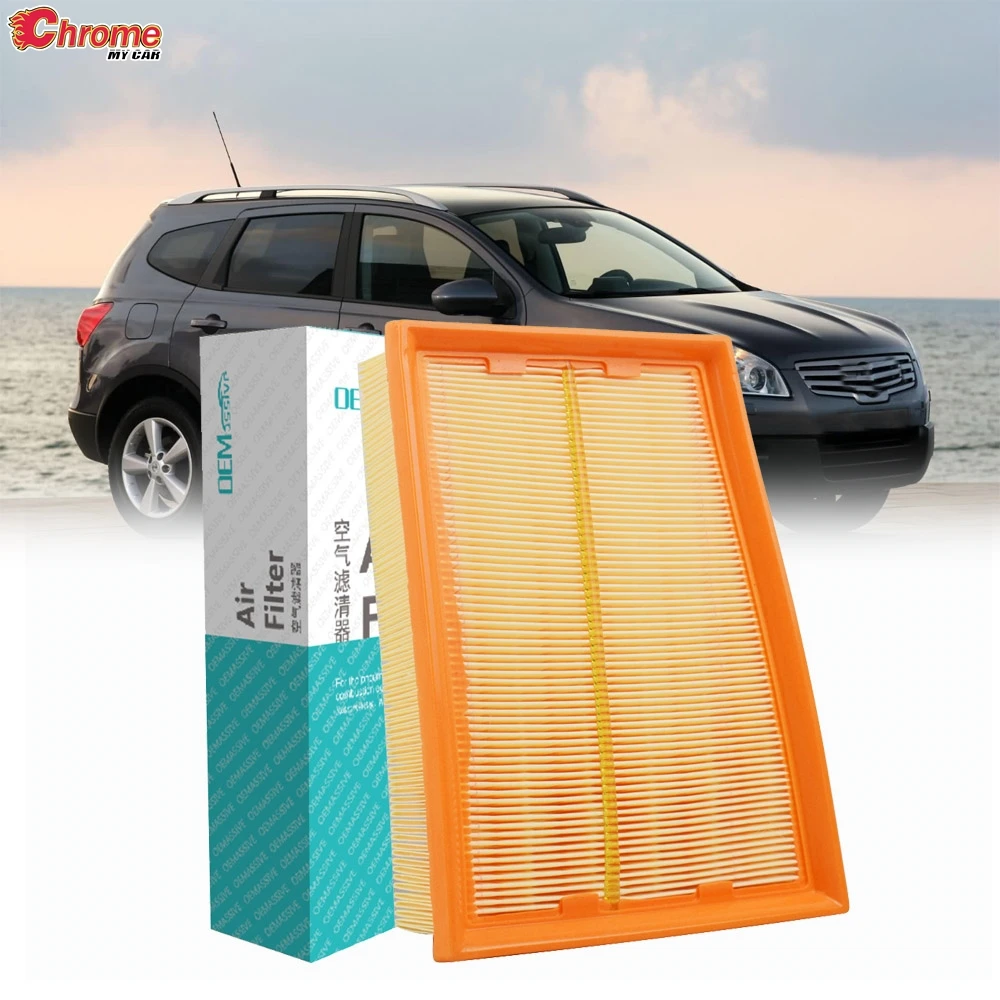 For Nissan Qashqai J10 Qashqai+2 J10 X-Trail T31 Dualis J10 1.6L 2.0L 2006-2013 Car Engine Air Filter Intake 16546-JD20A