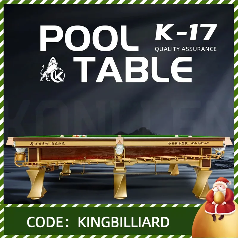 konllen pool table KL-17 standard commercial home black eight strokes brand agent