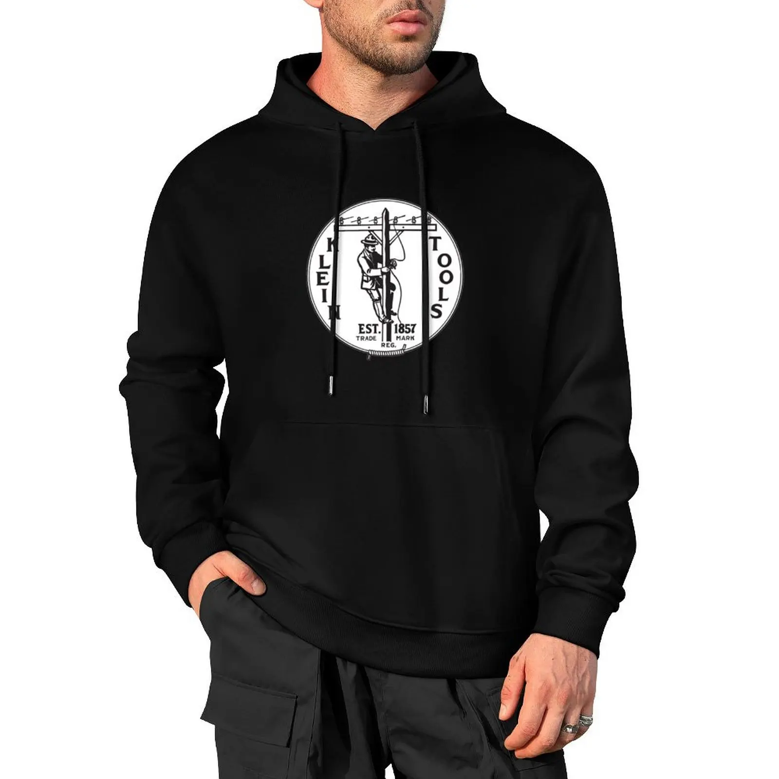 

Old School Klein Tools - Est . 1857 Logo Pullover Hoodie anime clothes fashion men korean autumn clothes oversized hoodie