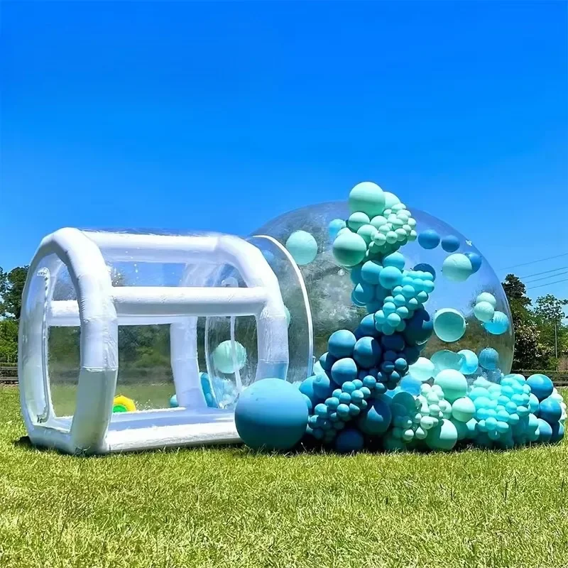 Inflatable Bubble Balloon House With Blower  Grade PVC Inflatable Bubble Tent For Holiday Parties