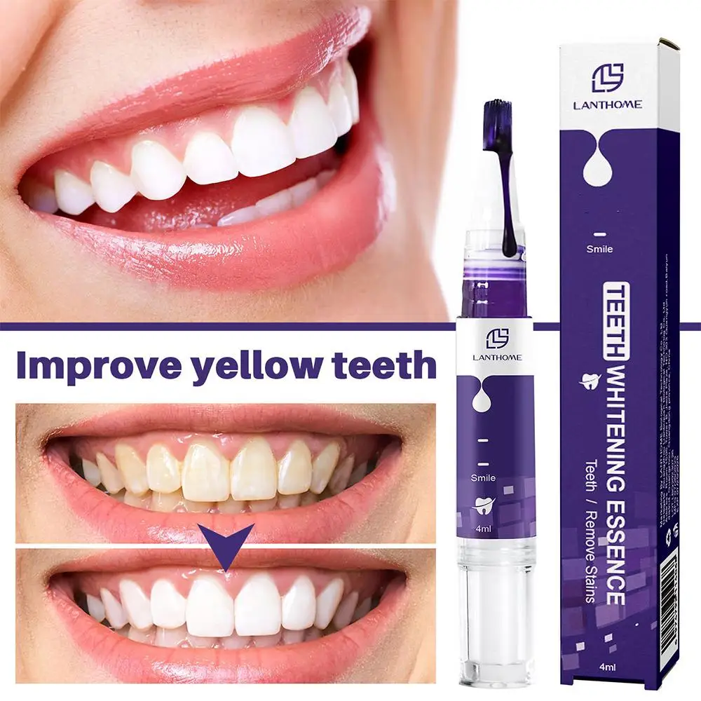 Roxo Whitening Creme Dental Pen, remover a fumaça do dente, manchas de chá, Color Corrector, Lápis, Professional Dental Whitening Tool, V34