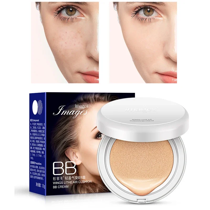 Air Cushion Beautiful Image and Light Air Cushion Bb Cream Moisturizing Natural Concealer Cc Cream Liquid Foundation TSLM1