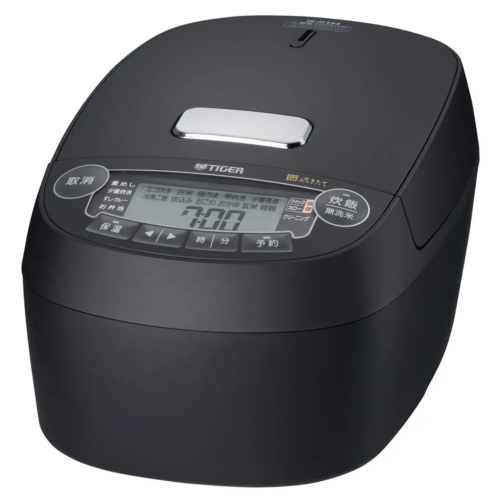 

JPVG100KM Pressure IH jar rice cooker 5.5 cups matte black 100V