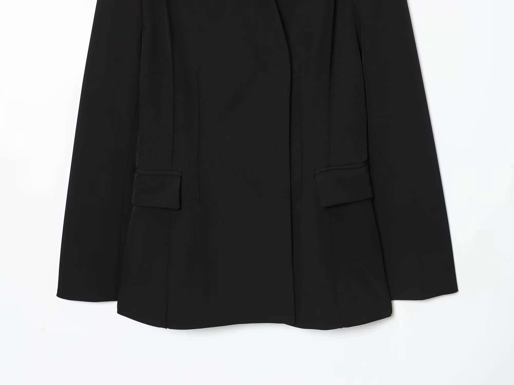 KONDALA Vintage Chic Büro-Damen-Blazer mit V-Ausschnitt, versteckter Knopfleiste und Taschen, schmal geschnitten, modischer Frühling/Sommer 2026 Freizeit-Blazer – Detail 24