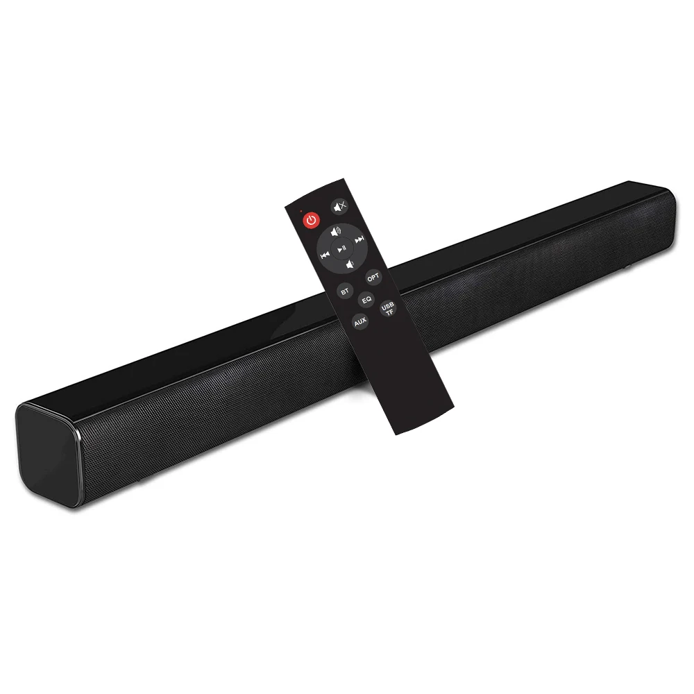 

Саундбар Samtronic TV Speaker BT для телевизора, стерео, с поддержкой Aux 3.5 мм, проводной и беспроводной (BT5.0), для домашнего кинотеатра, настенный, 40 Вт