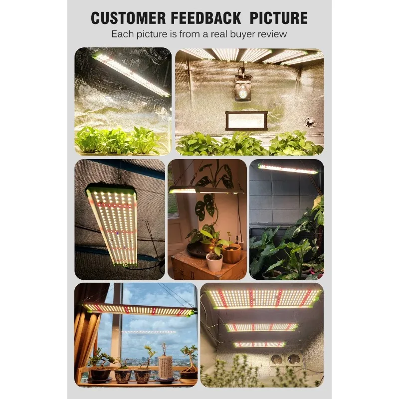 85W Full Spectrum Plant Growth Lamp LED Grow Light With Samsung LM281B For Indoor Greenhouse Hydroponics Plant Flower Seeding