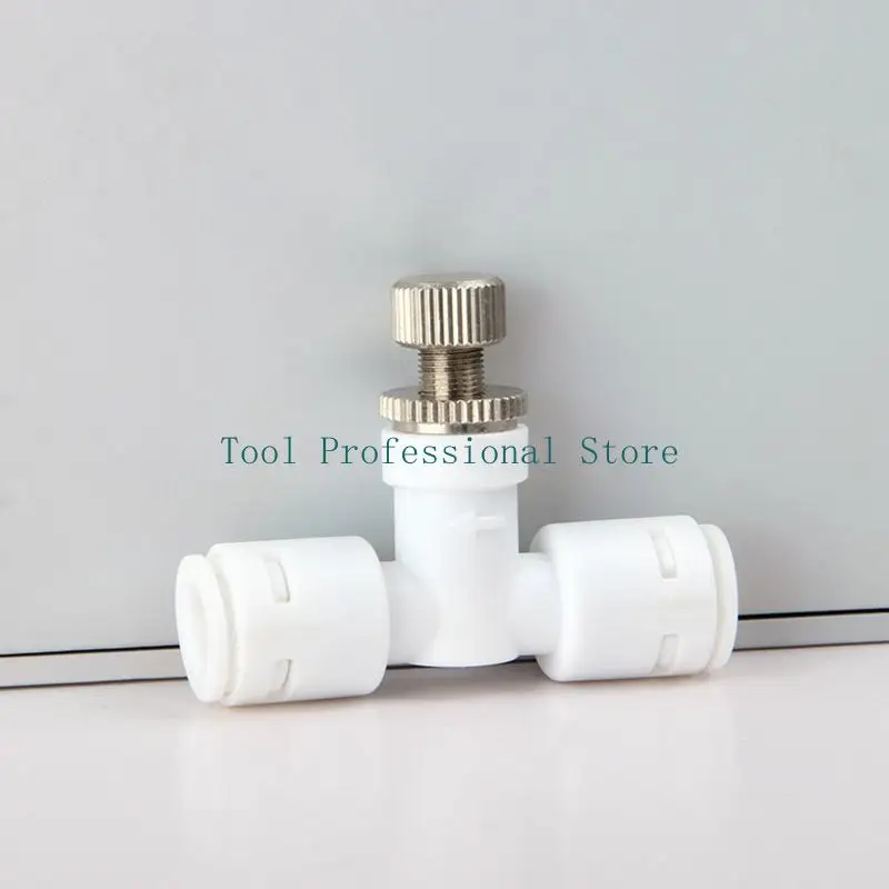 

57QF Industrial Grade Adjust for Valve Regulator 1/4" Quick Connect Waterflow Control for Valve Easy Installation for Water P