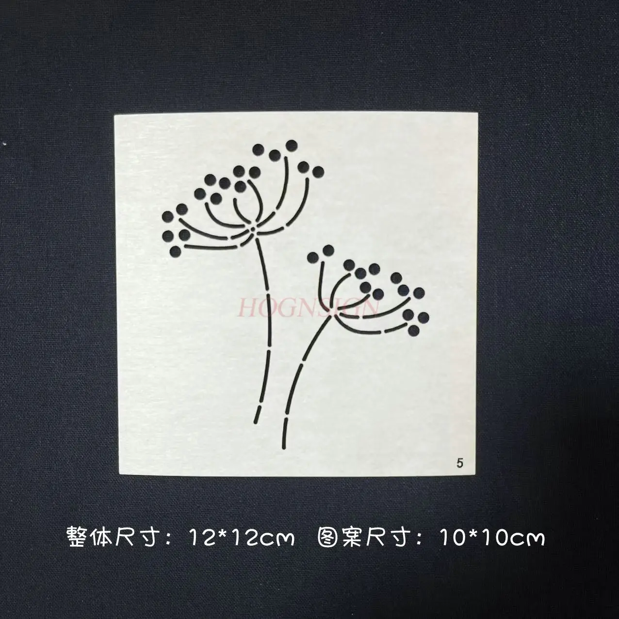 1 قطعة غرزة التطريز قالب ناعم نمط إبداعي قالب التطريز الهندسي مرسومة باليد قابلة لإعادة الاستخدام