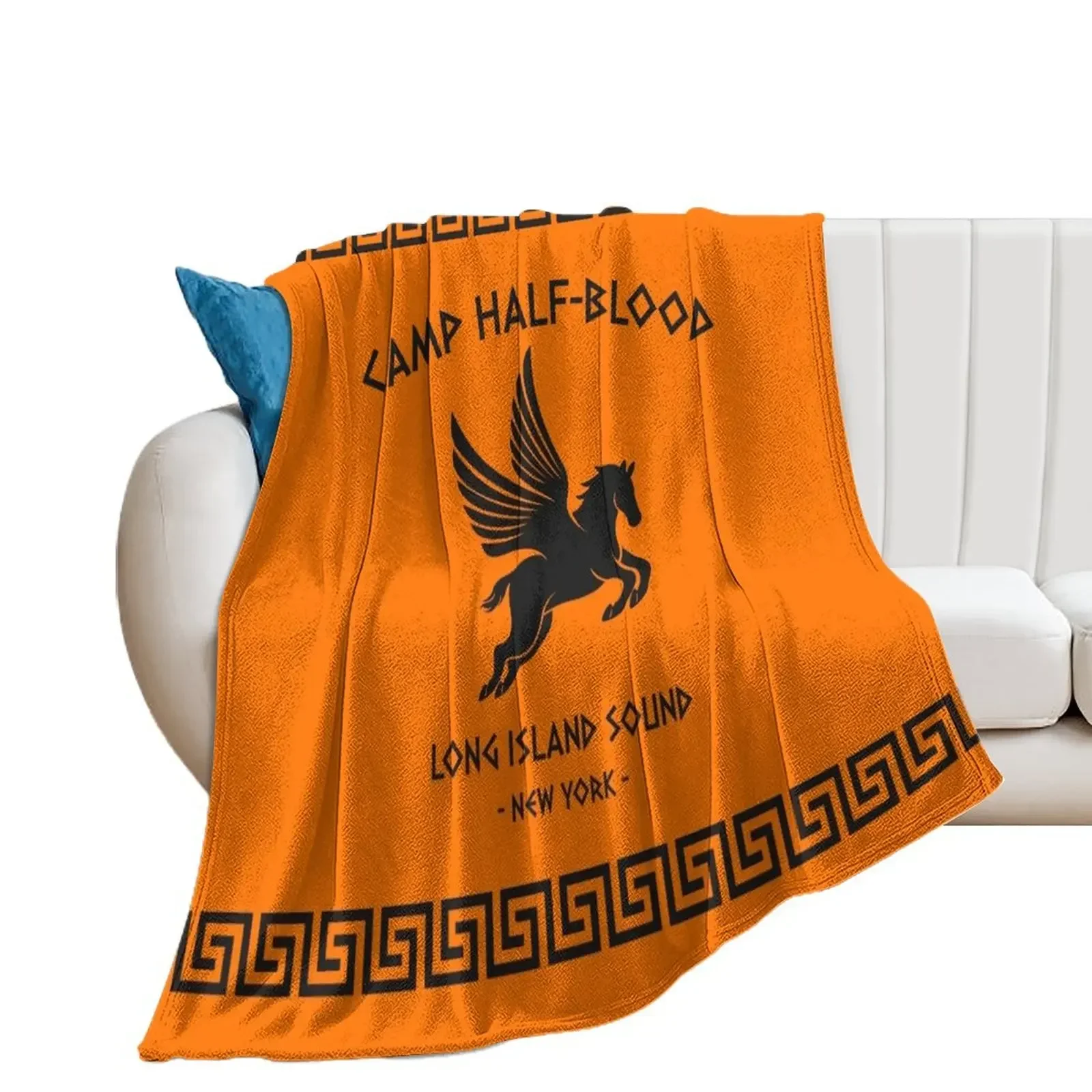 

Camp Half-Blood Throw Blanket Winter beds blankets and throws Blankets