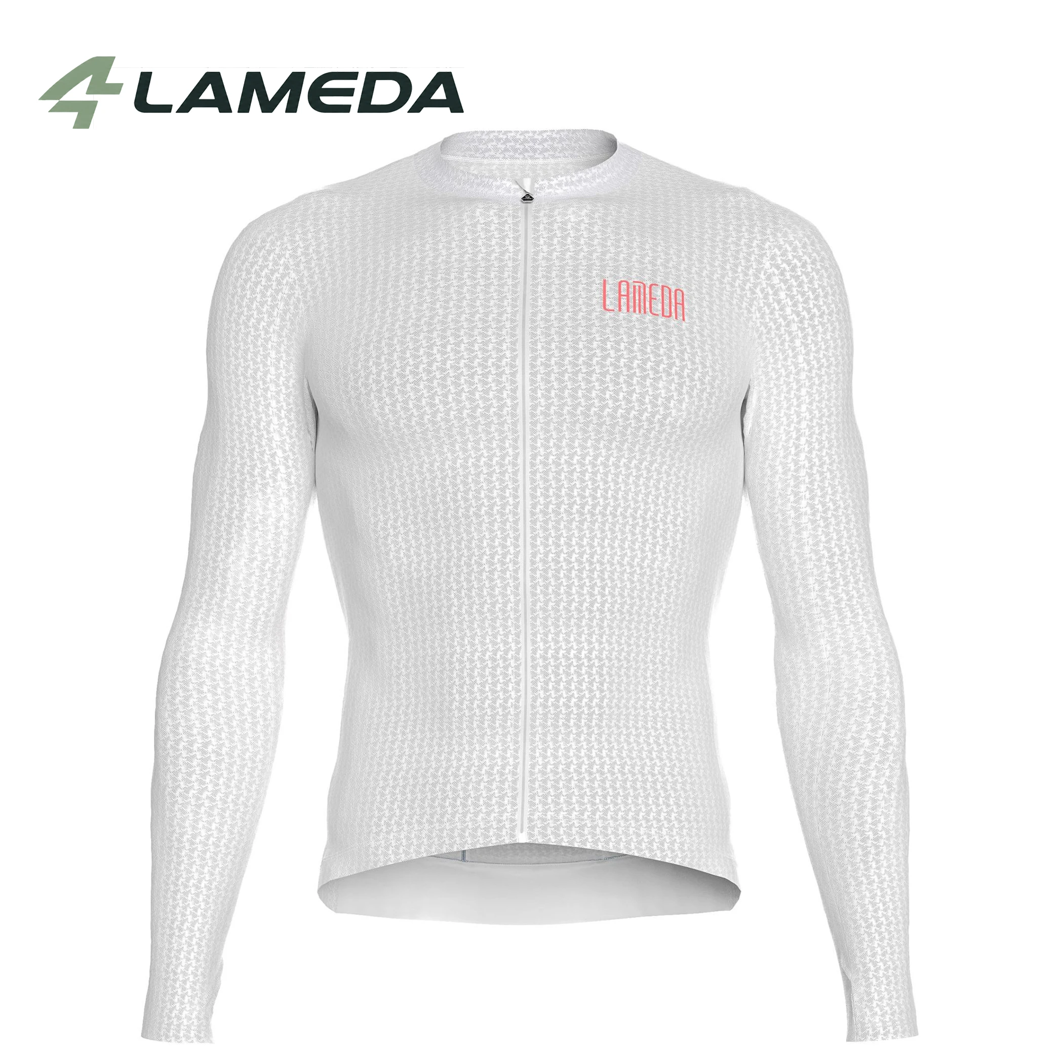 LAMEDA 2025 Herren Langarm-Radtrikot Frühling Herbst Rennrad Feuchtigkeitsableitend Schnelltrocknend Sport Slim Fit Atmungsaktives Oberteil