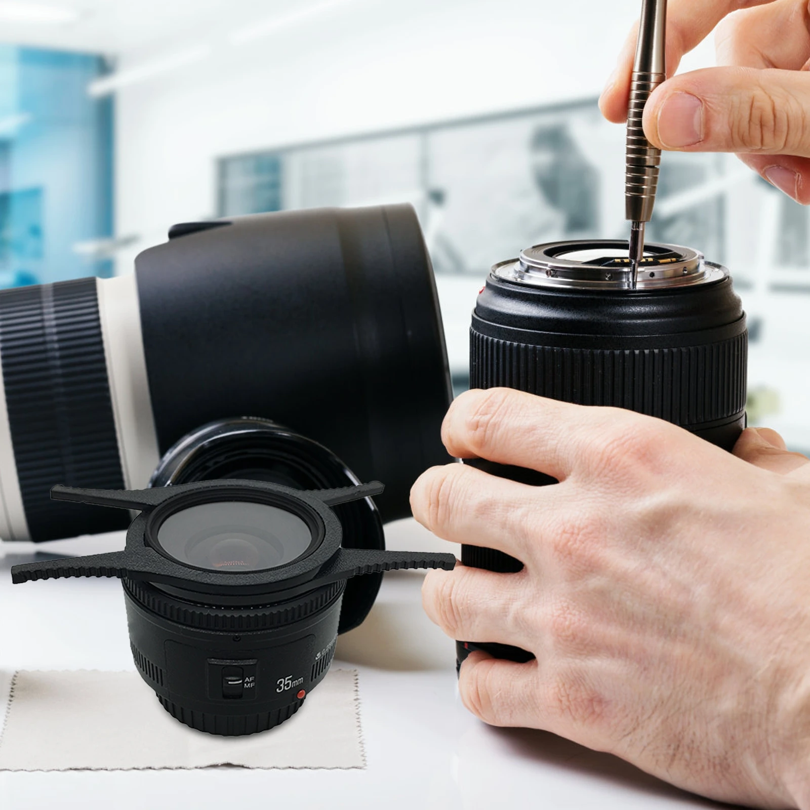 4Pcs Camera Lens Fi…