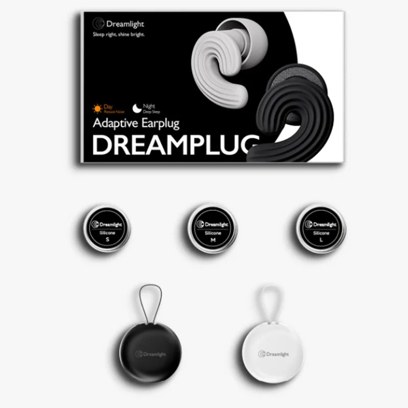 Dreamlight Adaptive Noise-Canceling Earplugs Soft Comfortable Soundproofing Earplug Protection Earplugs Set Side Sleep Artifact
