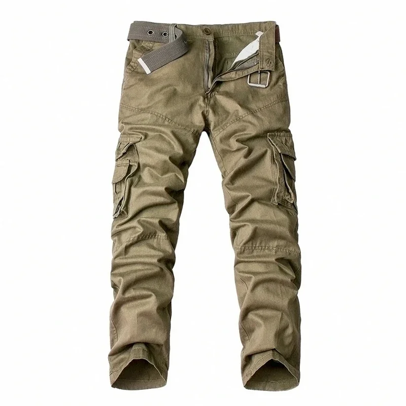 

2023 MISNIKI New Arrivals Cotton Men Cargo Pants Camouflage Military Army Work Multiple Pockets Overalls Dropshipping AXP104