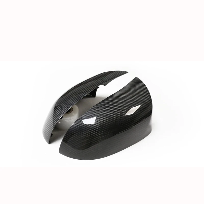 Carbon Fiber Fibre Side Mirror Cover Caps For X3 X4 X5 X6 F15_16_25_26