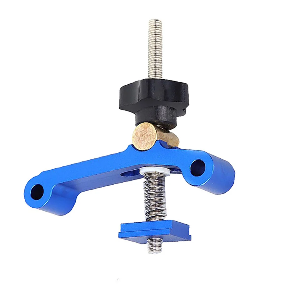 Powerful Fixed Clamp Blue Jig T-slots Small Clamping Blocks Platen Screw Woodworking Tools Carpenter Universal Rust-proof Firm