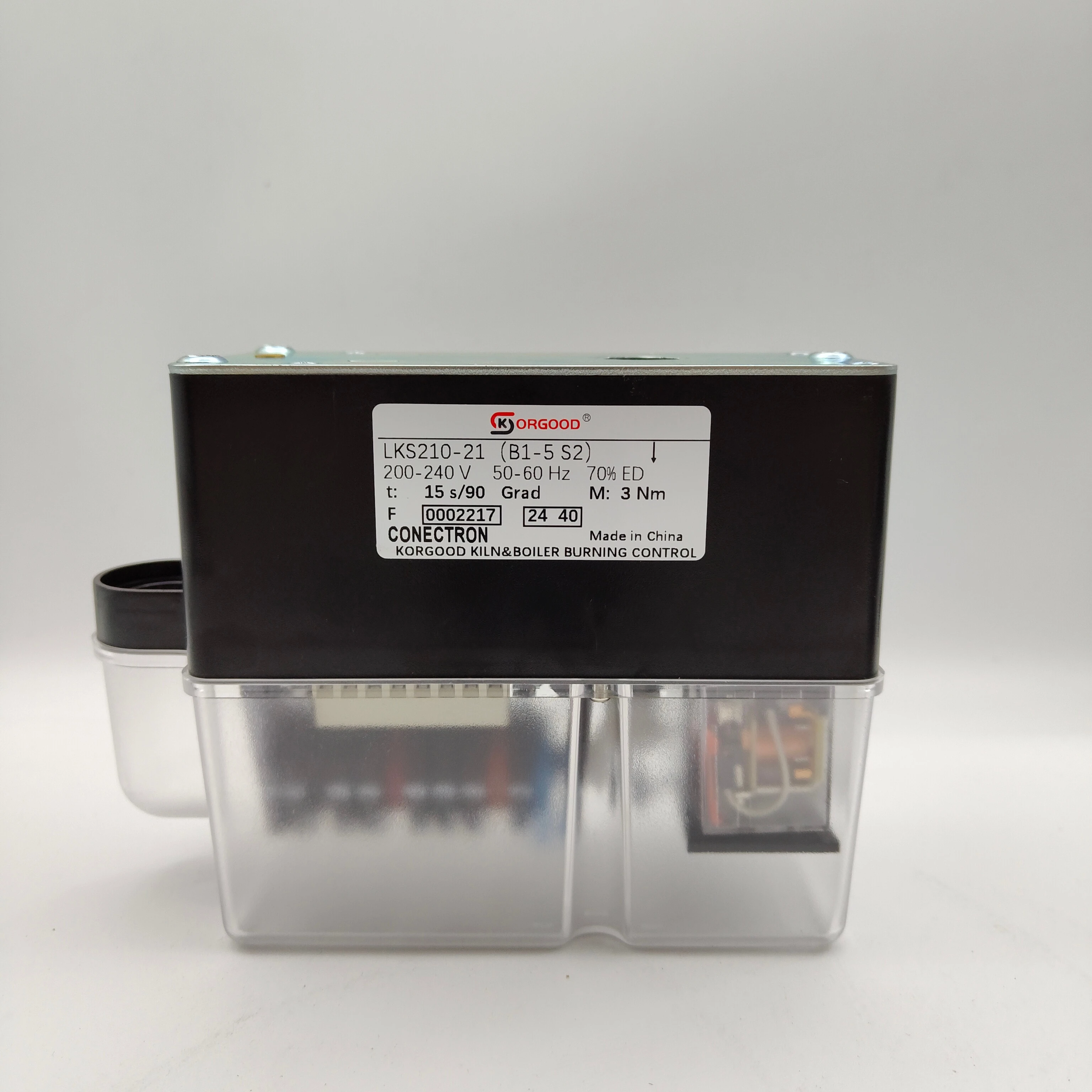 

2026 new Chinese brand Burner damper actuator LKS210-21 mainly used for the control of multi-stage and air-gas ratio regulatin