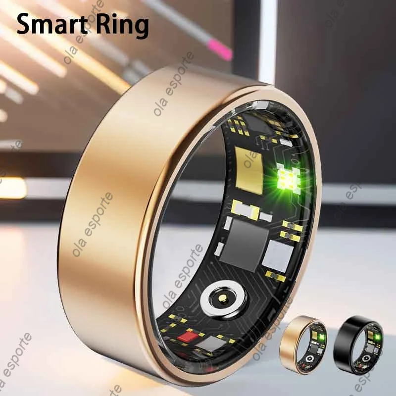 

Новое умное кольцо для мужчин и женщин, здоровье, пульс, кислород в крови, монитор сна, спортивный трекер IP68, водонепроницаемый Smartring для Android IOS