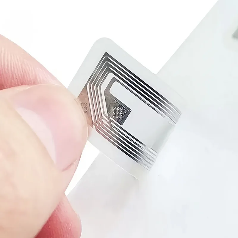 NTAG213 NFC Rewritable Adhesive Labels Transparent Smart Shelves Inventory Tracking Product Identification Labels