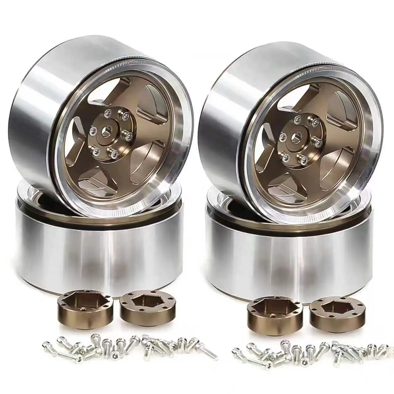 

Колесо с бусинами 2,6 дюйма, 4 шт., с головками 17 мм/12 мм, совместимое с MJX H8H MK07 KM4 4082/83 1/7 1/8 1/10, внедорожный гусеничный автомобиль