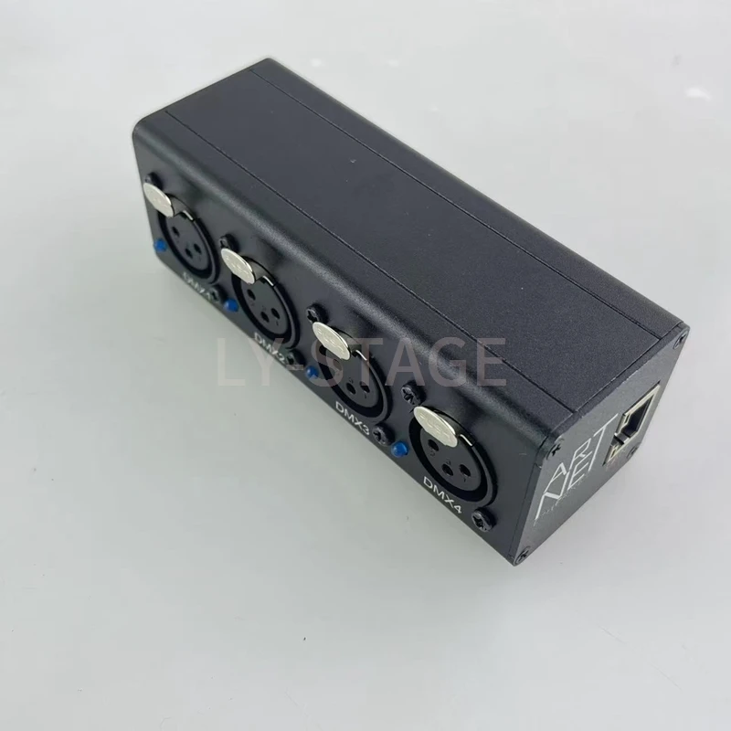 Tragbarer, über USB integrierter ART-NET-Netzwerkbeleuchtungscontroller |   4-Kanal-DMX512, bidirektional, 2048 Kanäle