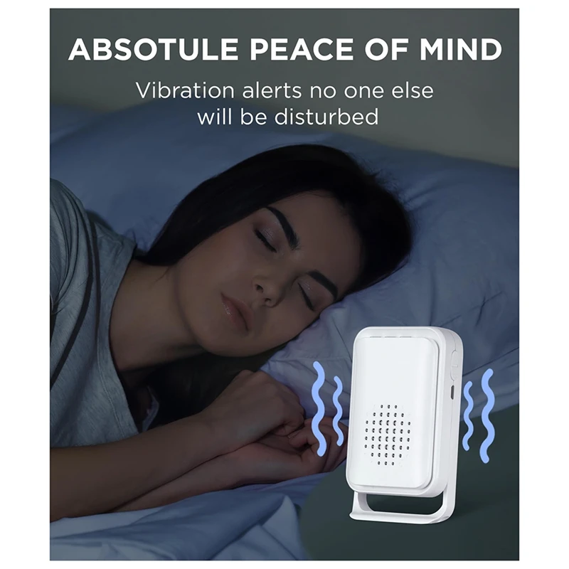 Bed Alarms For Elderly Dementia Patients - Wireless Motion Sensor Fall Detection Prevention Devices For Seniors Dementia