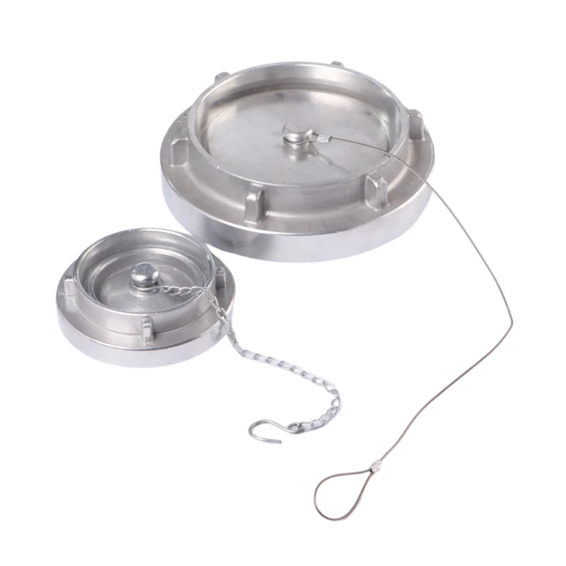 Hot Sale 1-6 Inch 16 BAR Storz Blind Cap Stainless Steel Brass Aluminum Flanged Chain German Type BSP/NST/NPT Thread