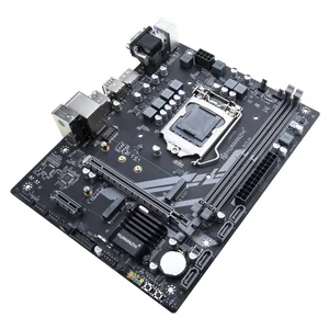 Huananzhi B250 D4 M-Atx Bo mạch chủ LGA 1151 Hỗ trợ 6A đến thế hệ thứ 9 DDR4 2133/2400/2666MHZ 32GB M.2 SATA3 USB3.0 VGA 8 Tấm bán hàng chính MAE 1151 9 Thế hệ - 7