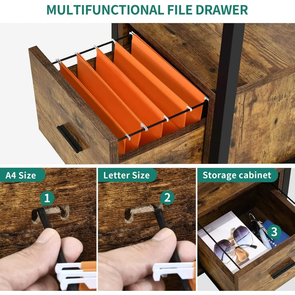 Mesa em forma de L com elevador, mesa ajustável com gaveta de arquivo, mesa do computador de canto com prateleiras, 65"