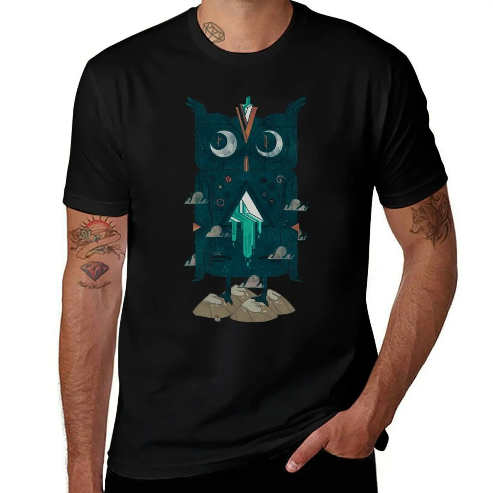 

Night Owl T-Shirt affliction shirts funny shirt cotton shirts graphic tees anime t shirts big and tall t for men