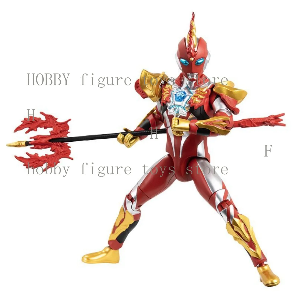 دمى ألعاب الأطفال الأصلية من بانداي ألترامان أوميغا تشوك درع تنشيط الصوت والمتحركة للغاية