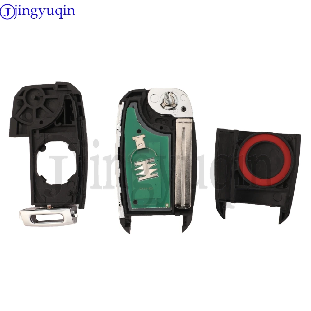 jingyuqin 3 Buttons 433mhz FSK 4D60 Chip Car Remote Key Fob For Kia Sportage k5 Auto Control Key Fob