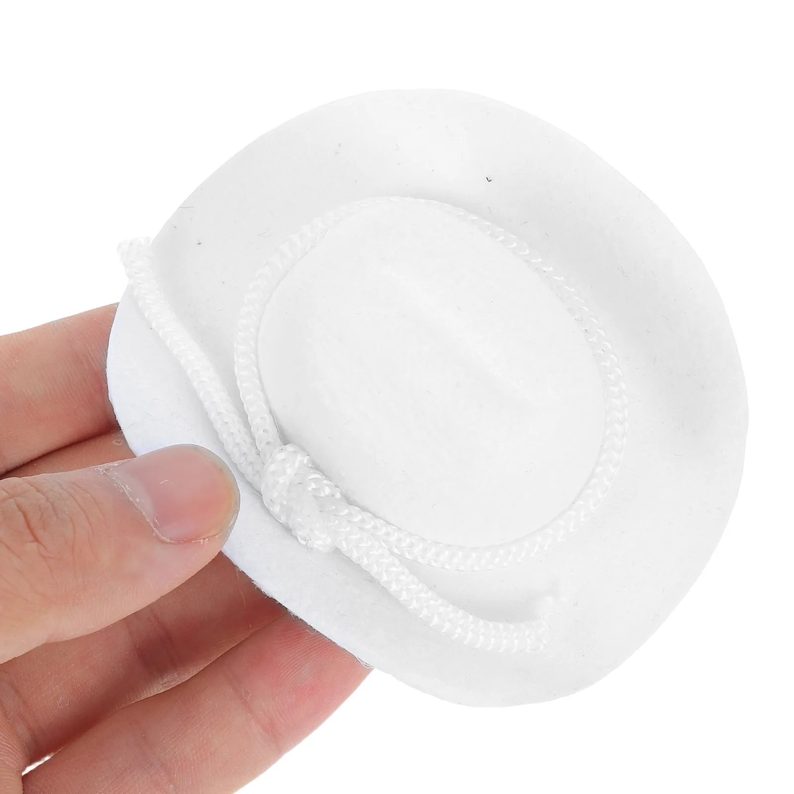 

4pcs Mini Cowboy Hat Set Flocked Miniature Western For Crafts Diy Party Decorations Bottle Covers Tiny Craft Hats Lightweight