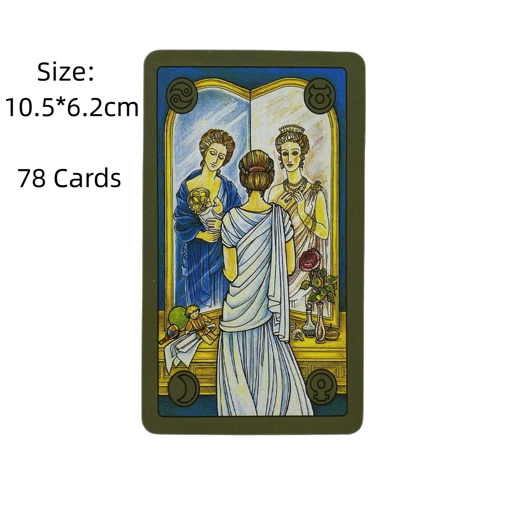 Cartes de tarot l'attention olon le pont du souvenir, A 78 Oracle English Visions Set Ination Edition Borad Playing Games