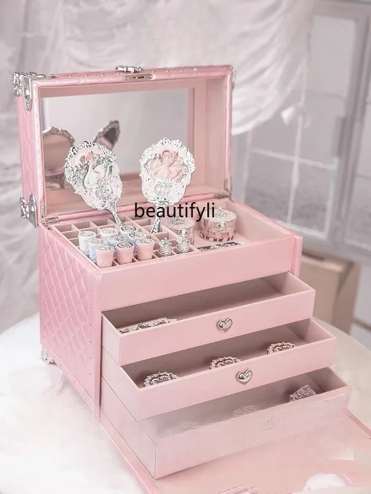 

Flower Know Swan Ballet Series Pillow Bag Barrettes Perfume Hand Mirror Storage Box Comb Storage Box