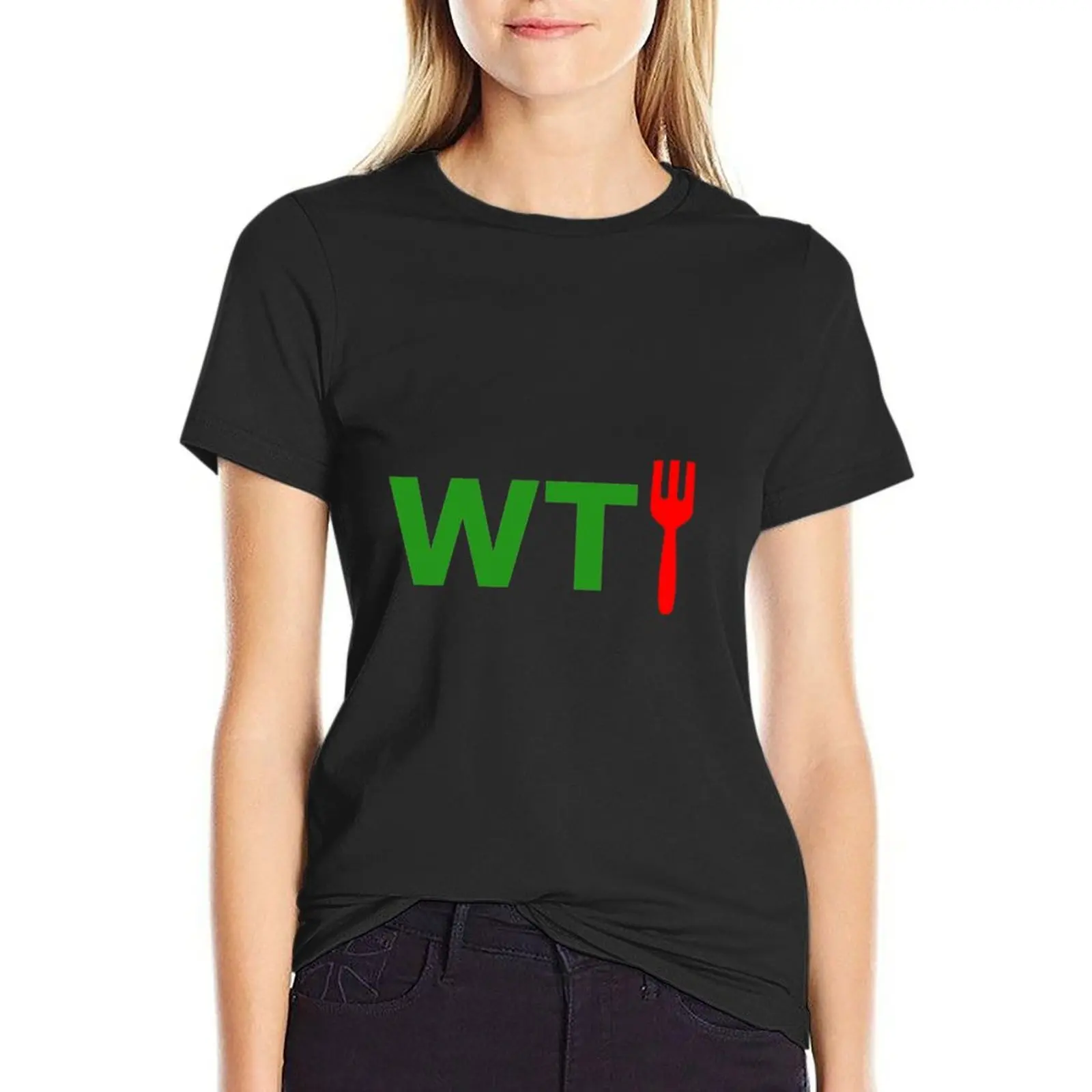 What The Fork - The Good Place T-Shirt plus size tops tops summer tops T-shirt Women