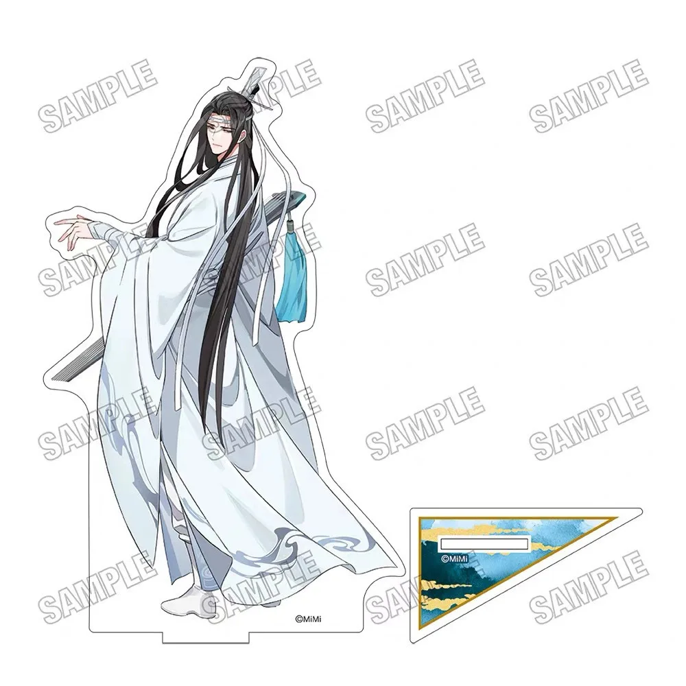 Grandmaster of Demonic Cultivation Acrylic Stand Wei Wuxian Lan Wangji Playing Musical Instrument Model Plaque Anime Decoration