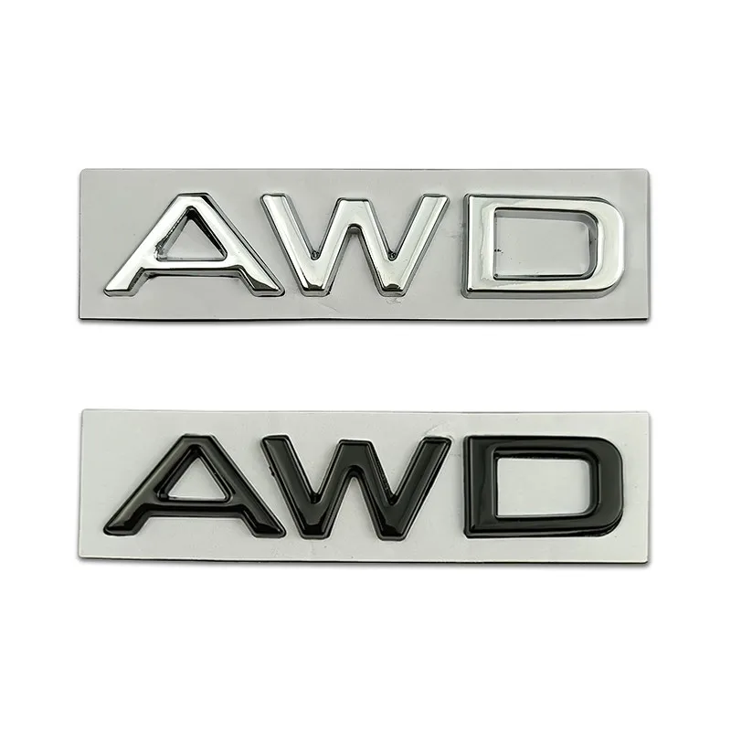 

AWD Logo Car Rear Trunk Badge Whole Body Emblem Sticker for Lexus Nx200t Ct200h Lm Rx Gs 570 Gx Rx350 Gx470 Es350