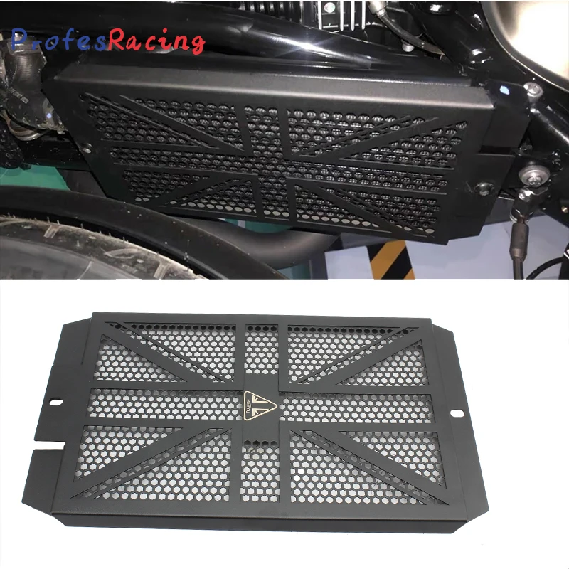 

Grille Guard Protector Accessories For Triumph Bobber Black and T120 T100 Speed Twin Street Cup Twin 2017+ Radiator Guard Cover