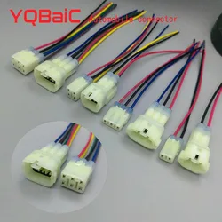 1/5PCS 2 3 4 6 Pin Sumitomo HM 090 Auto Electrical Wire Cable Connector 2.2MM Male Female Plug With Terminals And Seals