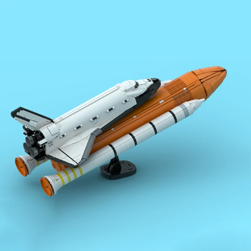 3263pcs MOC Space Classic Space Shuttle Discovery Upgrade Tank Booster Model Building Blocks Architecture Toy Christmas Gift