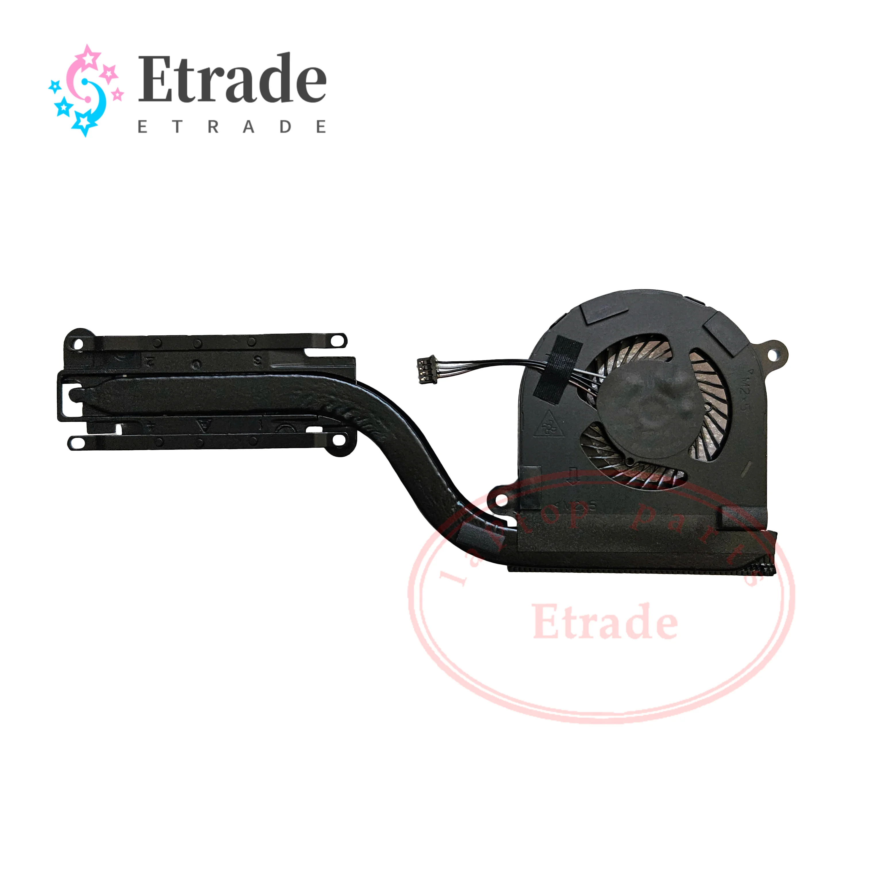 New Original For Dell Latitude 7480 7490 E7480 E7490 Laptop Heatsink With CPU Cooling Fan Copper Tube Assembly 2T9GV AT1S1002ZAL
