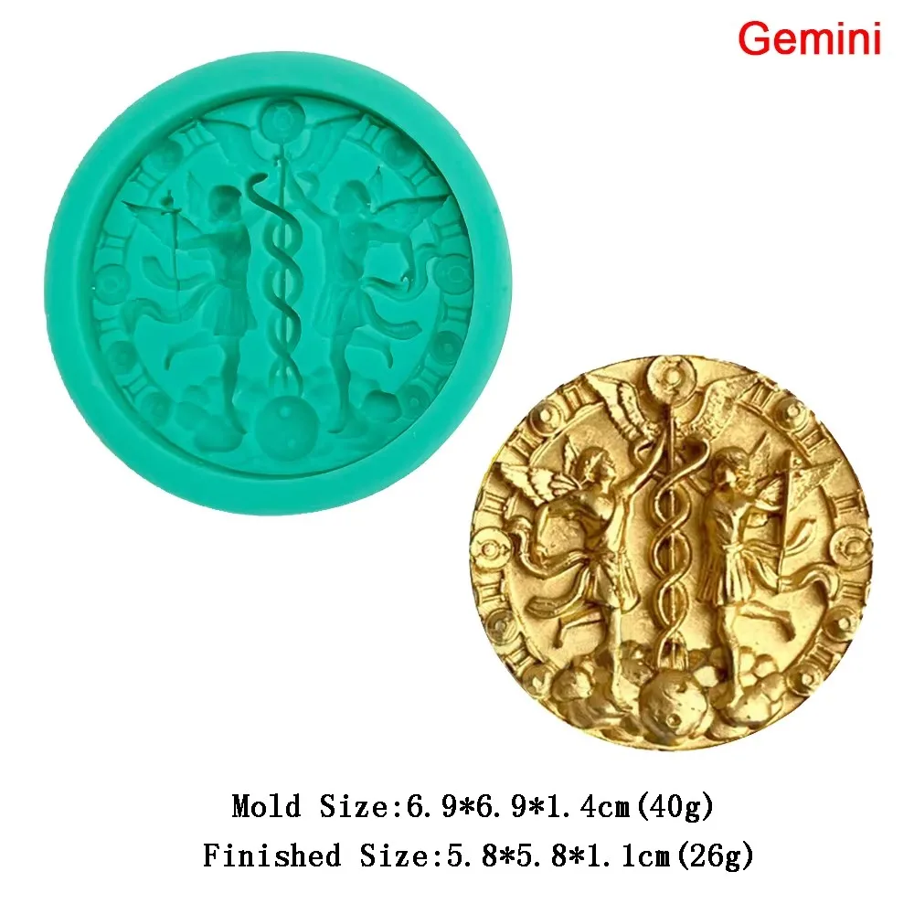 12 Constellations Baking Mold for DIY Crafts