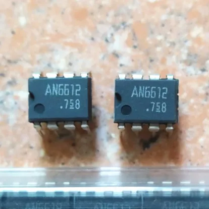 Composants électroniques de circuit intégré de puce IC AN6612 DIP-8, 5 pièces
