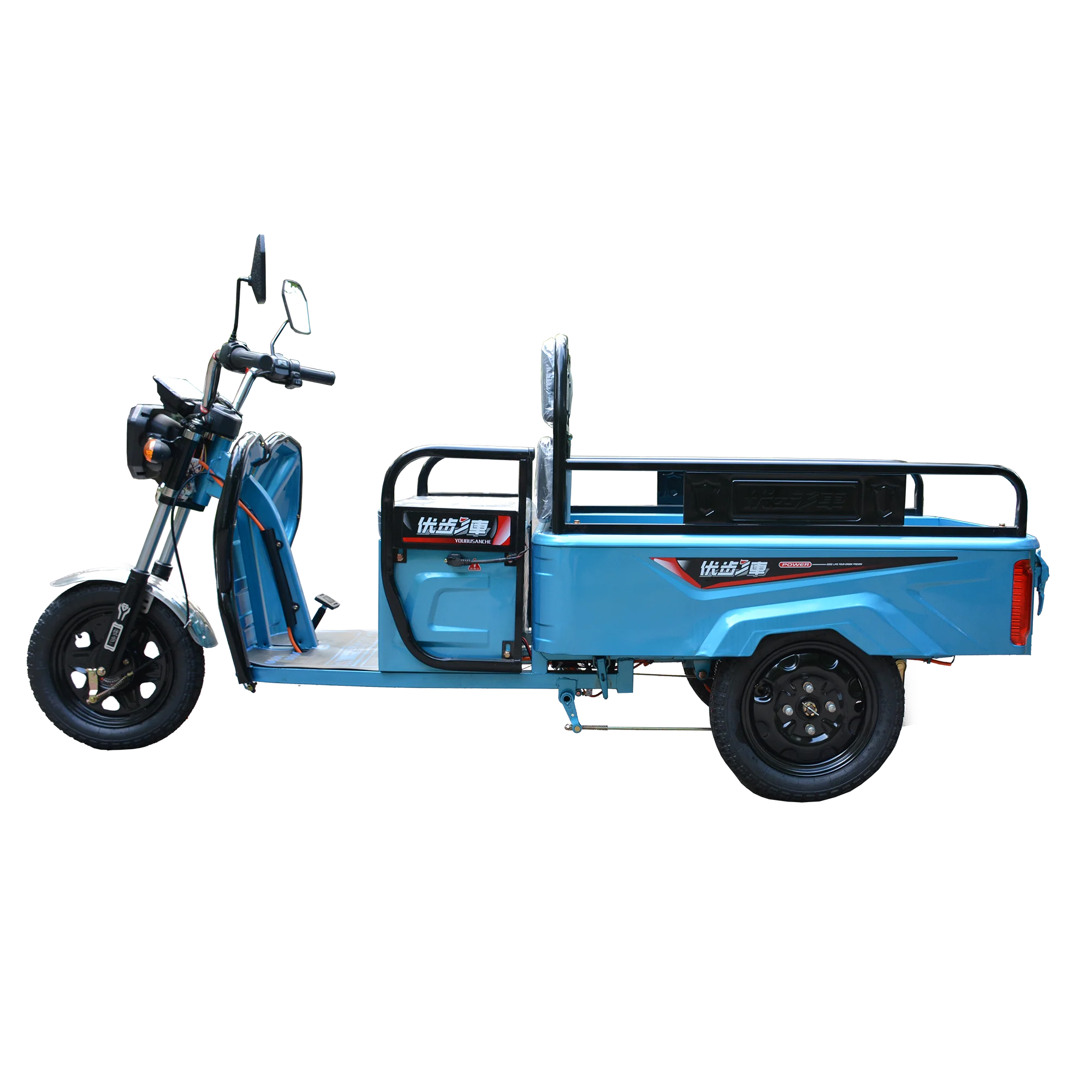 Tricycle Electric 60v Cargo 3 Wheels Electric Bike Battery 60V Eec Turns on New Electric Bike Wheels