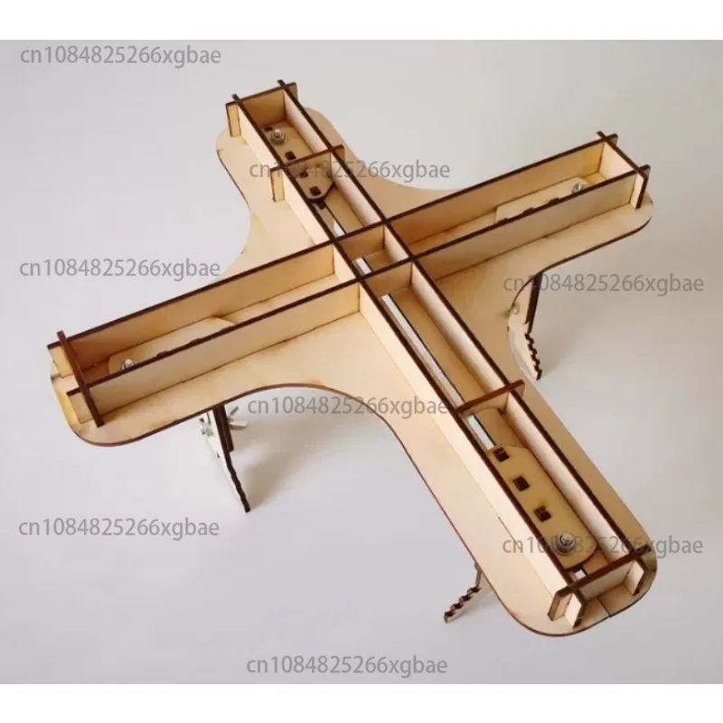 Laminated Board Aircraft Model Assembly Bracket Stand Support Simulation Airplane DIY Tools With Scale For Painting Display